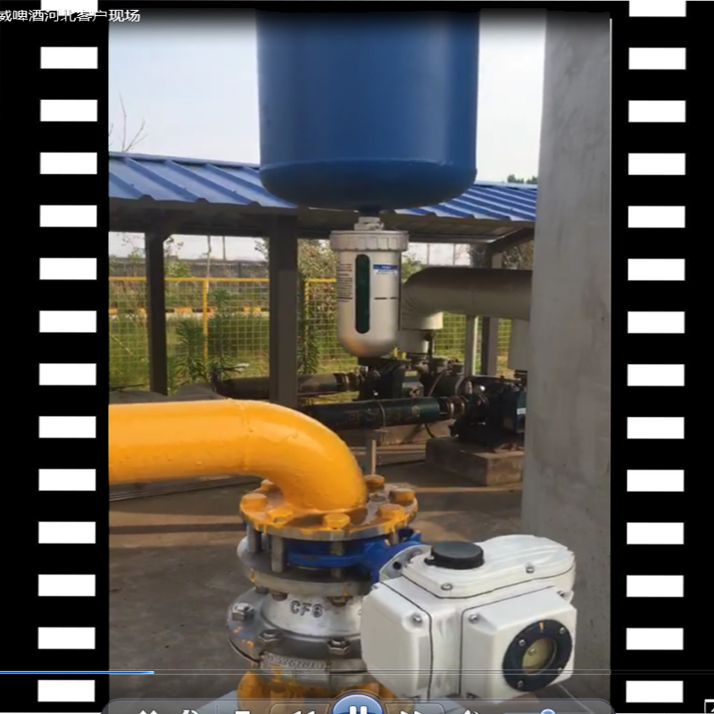 石家庄百威啤酒生产基地，空压机系统DN80糖心VLOG入口视频
